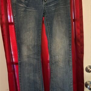 Maurices Blue Straight Leg Jeans